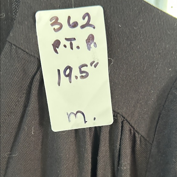 362.    (Rack) Black Midi Dress - Picture 3 of 6